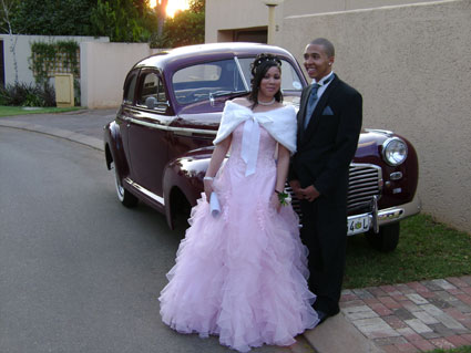 Gabrielle Anthony (Fourways High) and Clay Perreara - 26 September 2008