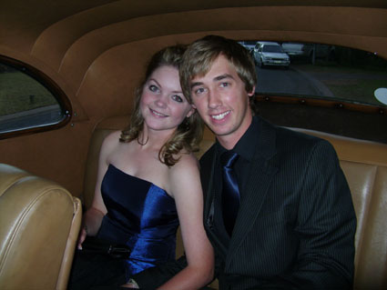 Chlo� Marillier (Rand Park High) and Kent Davis - 27 September 2008